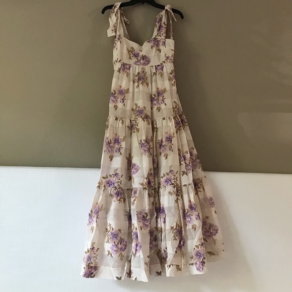 SOLD Zimmermann Rosa Striped Picnic Dress - Picture 6 of 15